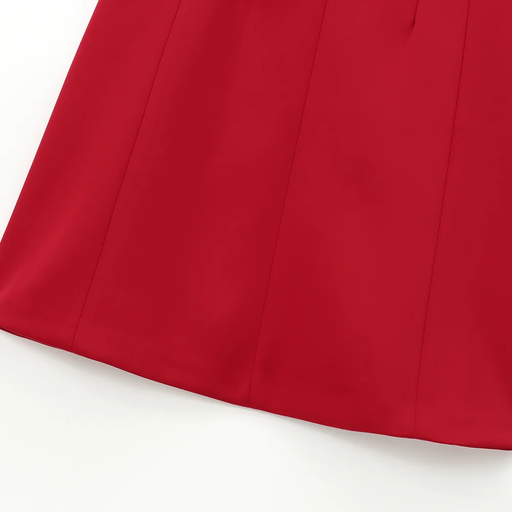 Robe courte amincissante à Texture de soie pour femmes, col carré, bretelles, sans manches, fermeture éclair creuse, nouvelle mode printemps/été