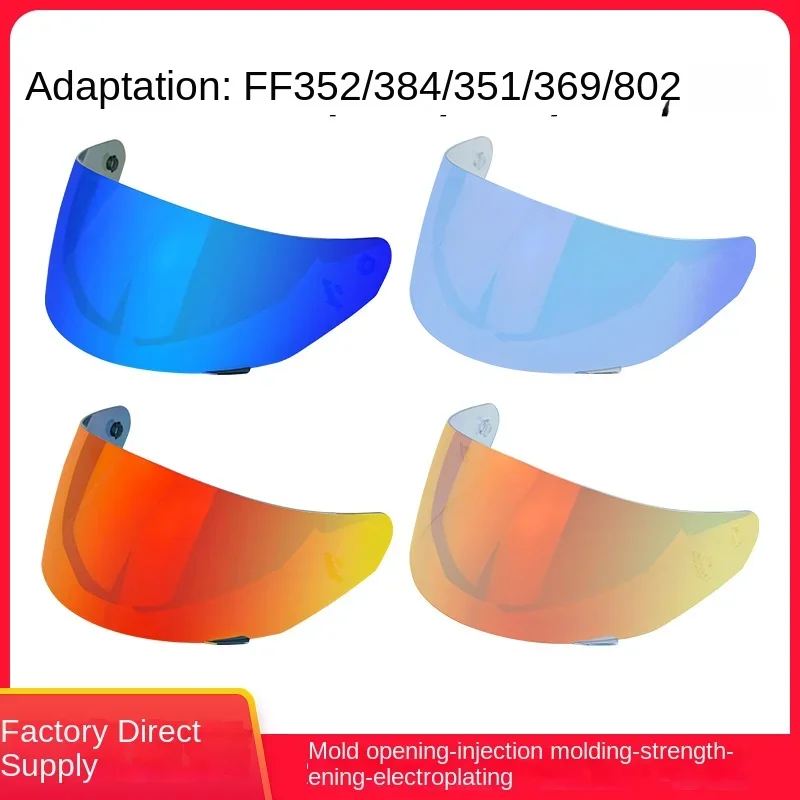 

Helmet Visor Lens Motorcycle Full Face Helmet Visor Lens Replacement Lens for FF352/384/351/369/802