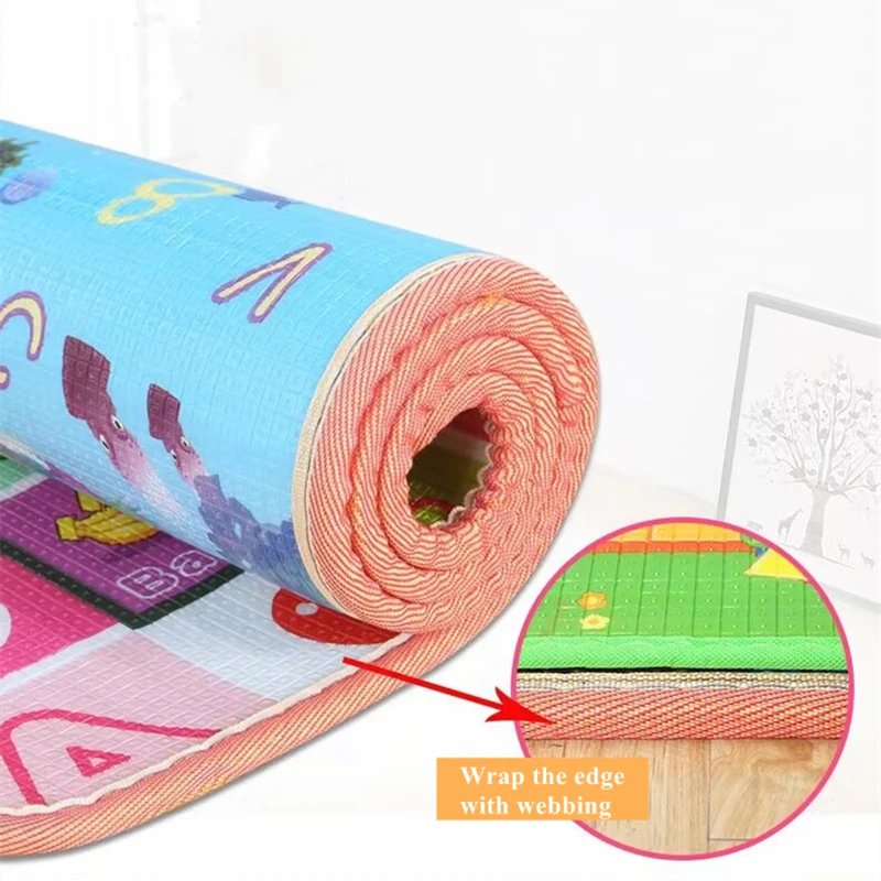 Baby Play Mat Large Size Thickness 0.5cm Children Puzzle Toy Crawling Carpet Kids Rug Game Activity Gym Developing Rug Foam Soft view 6
