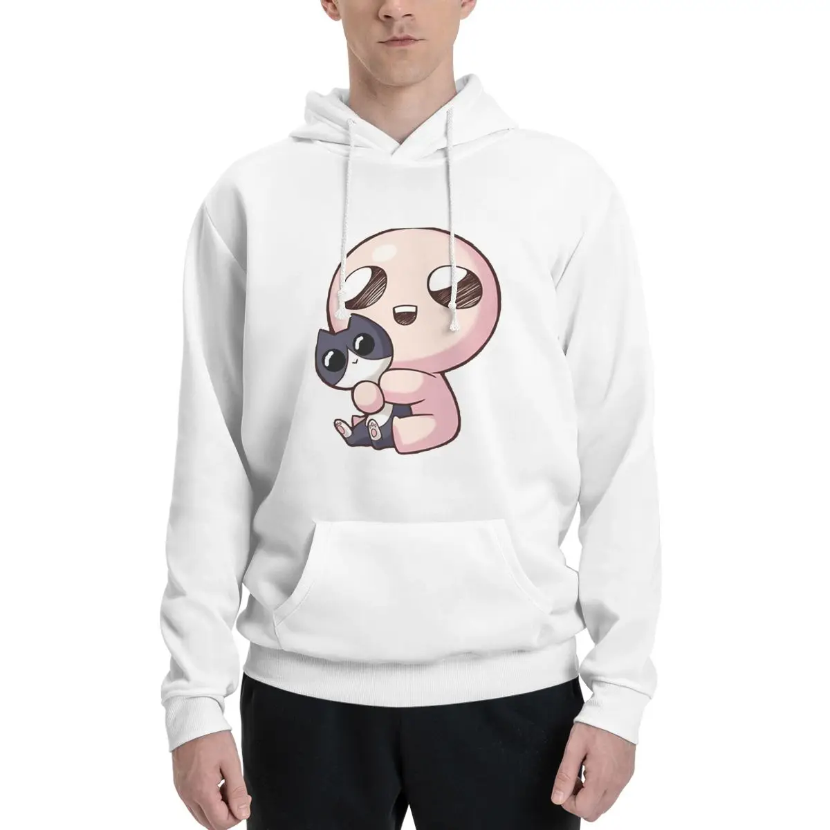 The Binding Of Isaac For Sale (2) Couples Plus Velvet Hooded Sweater Funny Graphic Vintage With hood Hoodie Fitness Kawaii