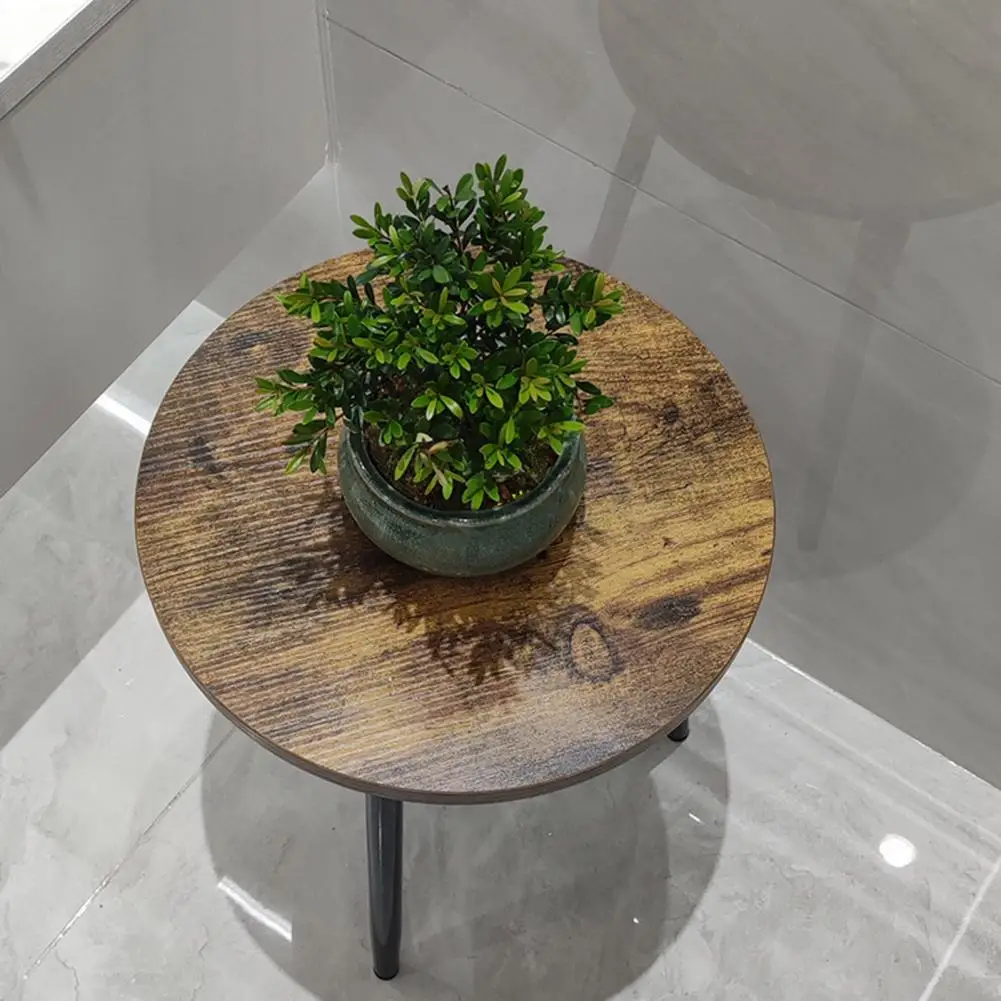 Room Side Table Stylish Side Table Vintage Wooden Side Table Modern Dining Set for Room Kitchen Space-saving Multifunctional