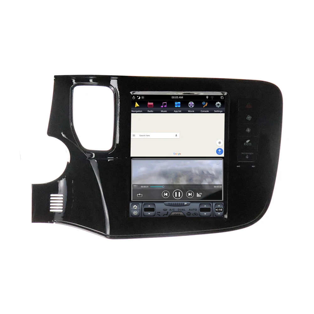 For Mitsubishi Outlander 2016-2021 Android 13 8G256G Multimedia DVD Player Carplay GPS Navigation Touch Screen Car Radio