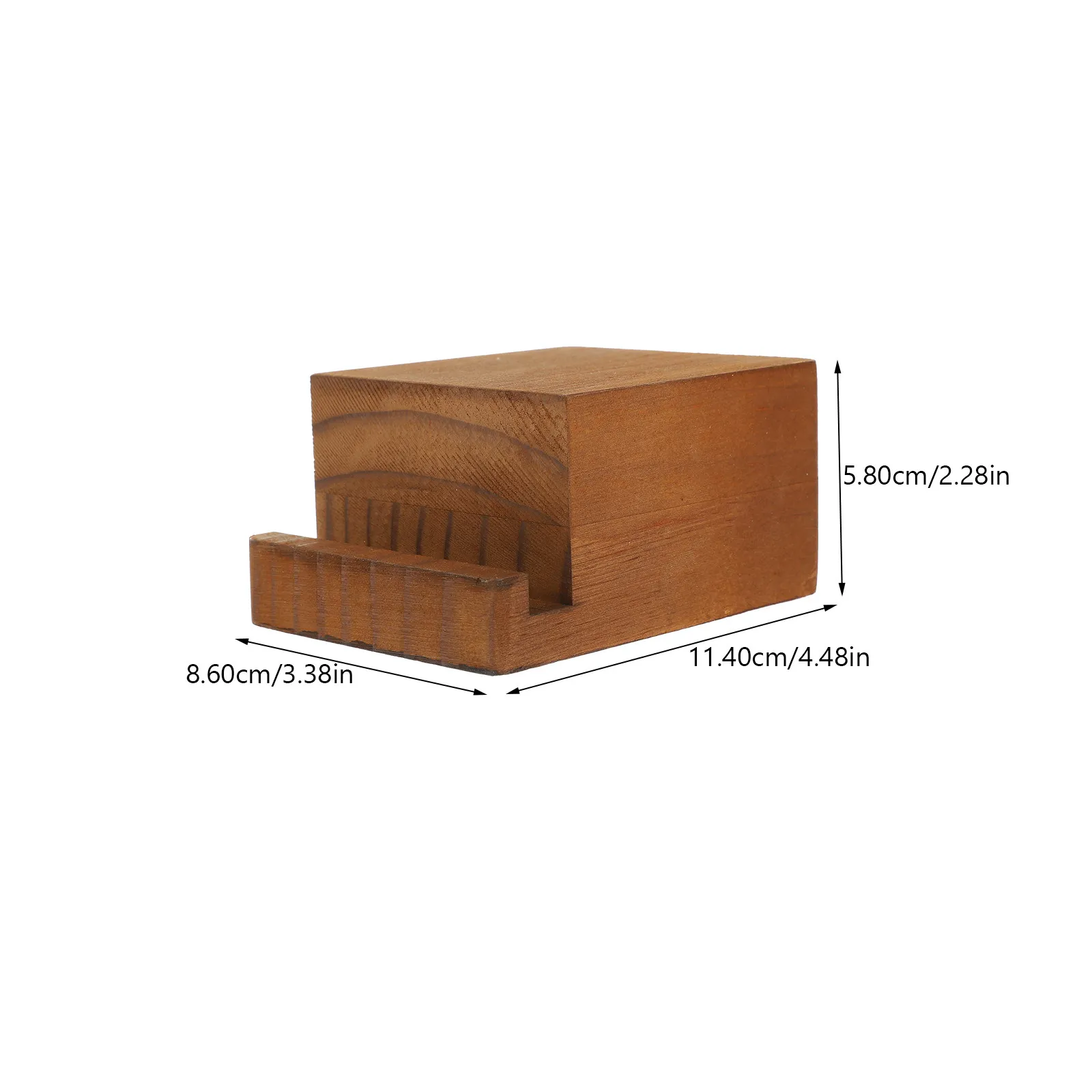 Vinyl Record Storage Holder Solid Wood Rustic Vinyl Record Stand Display Rack Desktop Album Cover Holder Cd Organizer Shelf view 4