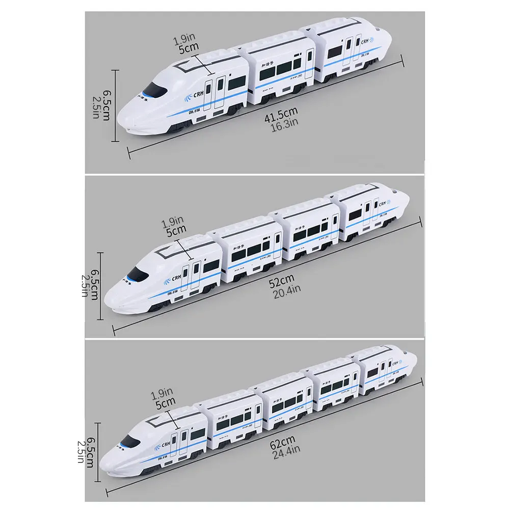 배터리로 작동되는 장난감 기차, 조명과 소리가 있는 기차 애호가 유아를 위한 완벽한 선물, 크리스마스 휴일 선물