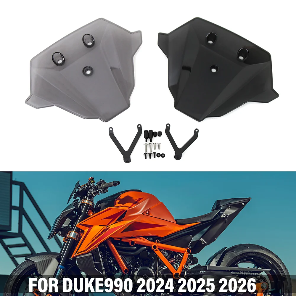 Per 990 DUKE 990Duke 2024 2025 Moto Parabrezza Carenatura Anteriore Parabrezza Della Copertura Della Protezione Dello Schermo Vento Deflettore Accessori