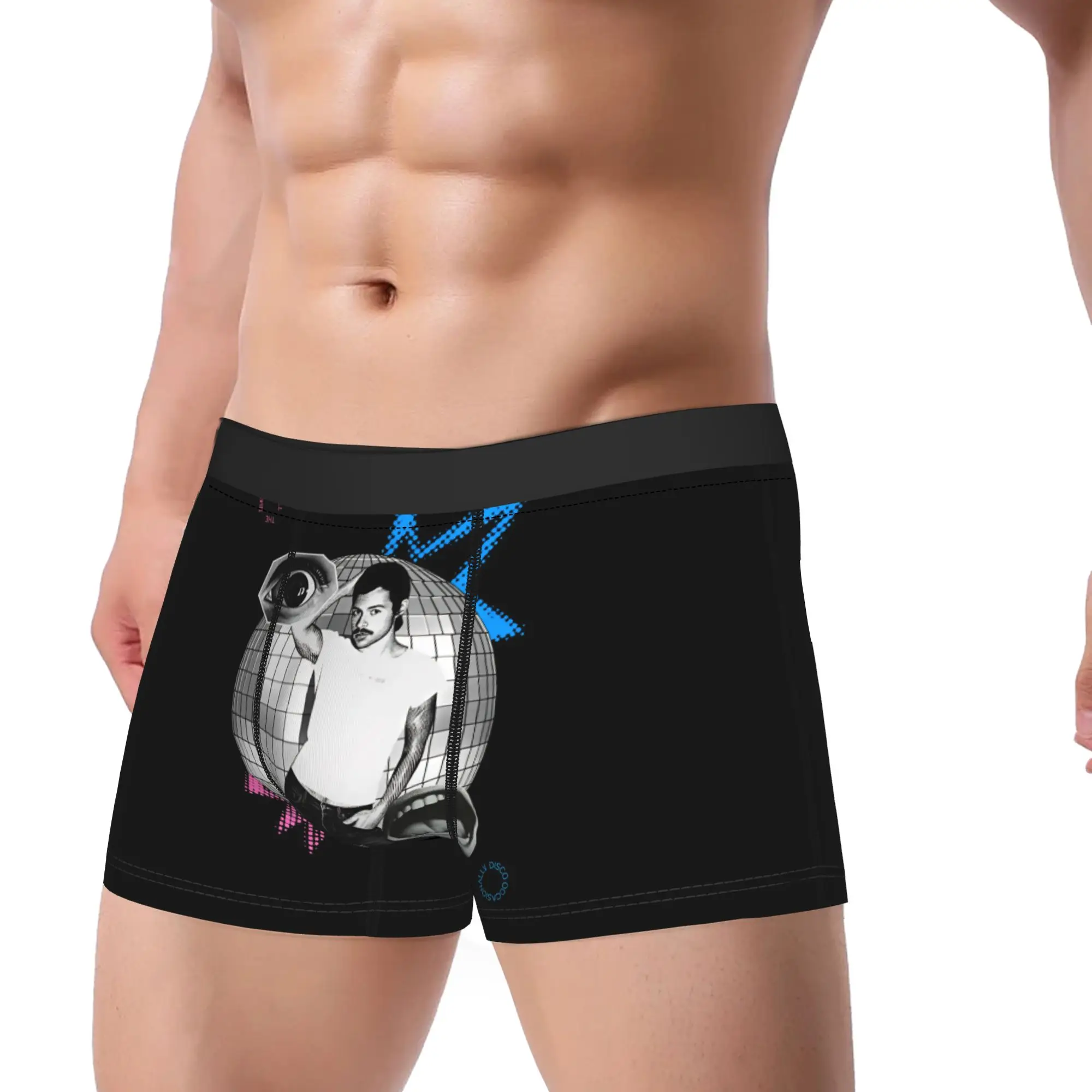 Singer H-Harrys S-Styles Kiss Al the Time Underwear  Printing Trunk Trenky Men Panties Breathable Boxer Brief Birthday Gift