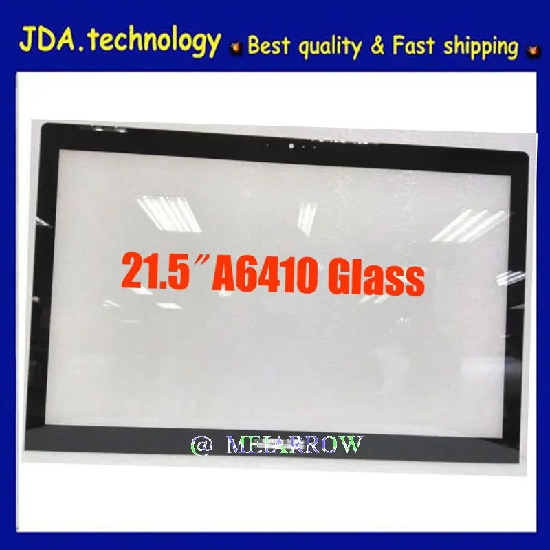 MEIARROW     New LCD front out-side glass For 21.5"ASUS A6410 All-in-one Front bezel outside screen glass+Adhesive tape