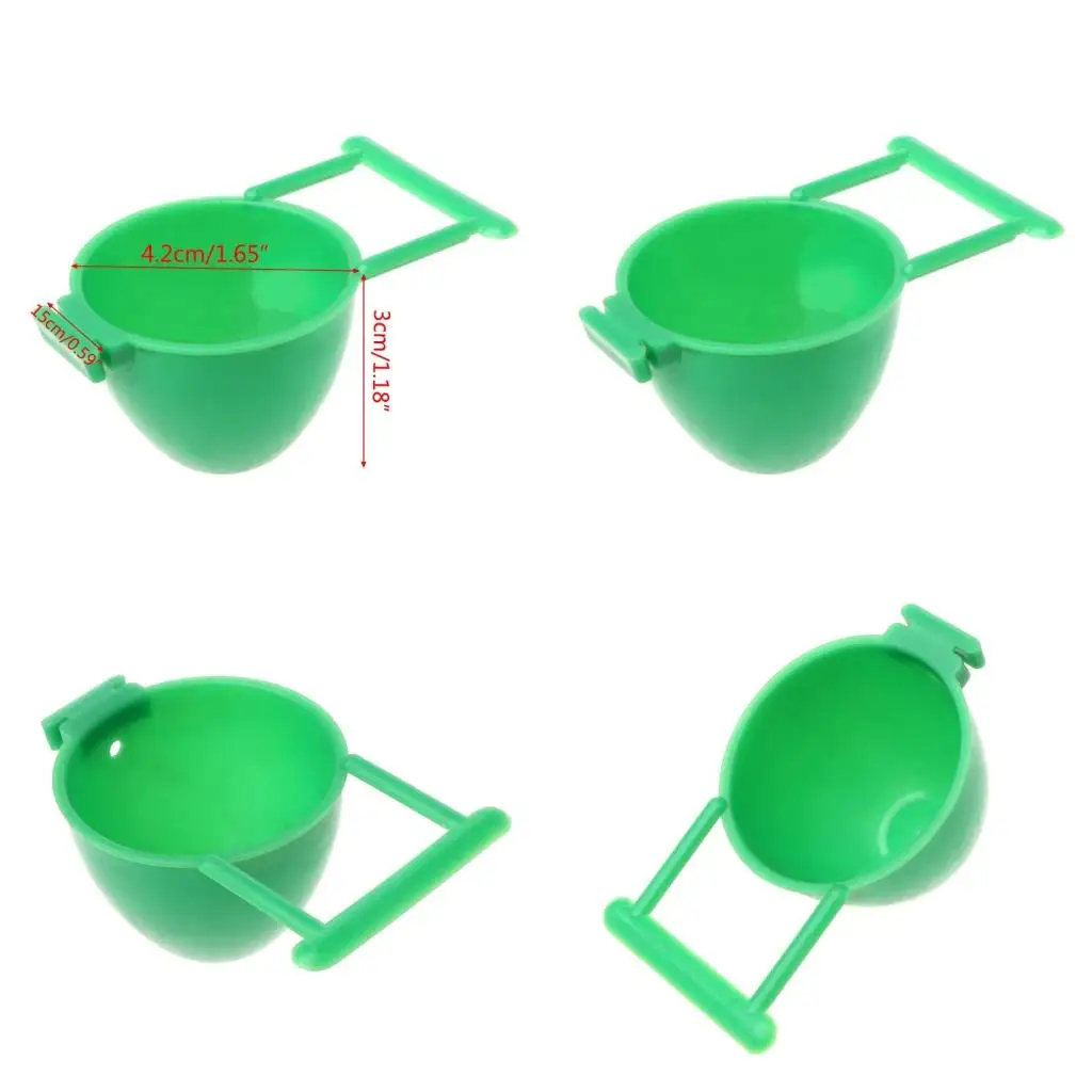 

Parrot Treat Holder Fruit and Vegetable Feeding Tool Bowl Water Cup for Cage high quality
