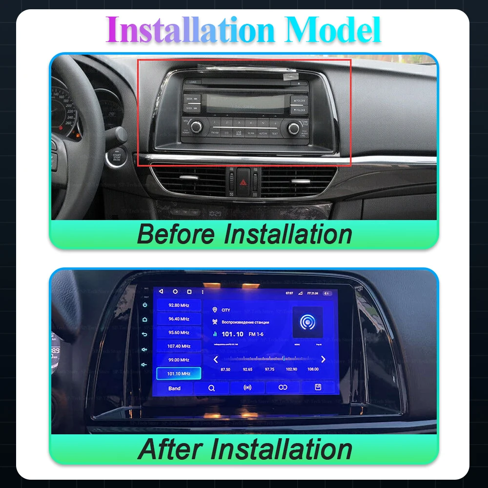 Android 16 For Mazda 6 Gj Atenza 2012 2013 2014 2015 2016 2017 Carplay Car Multimedia Car Radio Video Player Gps Navigation 5g