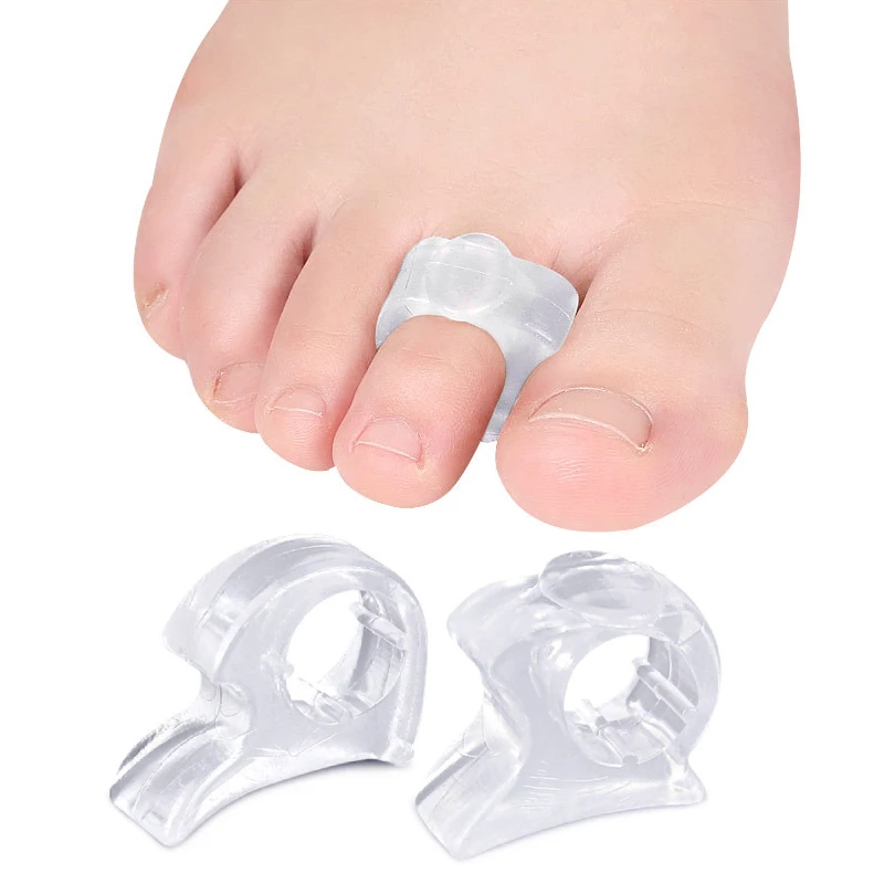 

20Pairs Silicone Foot Care Tools Hammer Toe Gel Hallux Valgus Orthosis Separators Splitter Bunion Corrector Pain Relief Pedicure