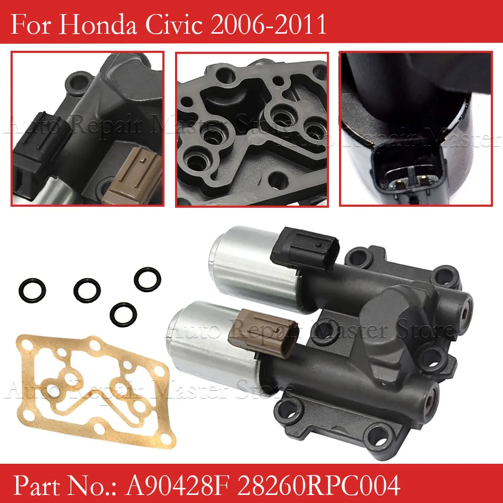 28260-RPC-004 Transmission Dual Linear Solenoid Gasket For Honda Civic 2006-2011 A90428F 28260RPC004 28260 RPC 004