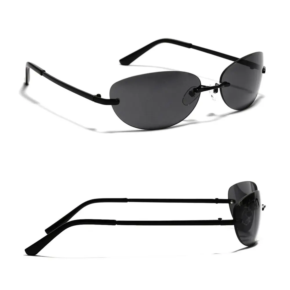 2022 Fashion Goggles Shades Y2K Sunglasses 2000'S Punk Sunglasses Sun Glasses Wrap Around