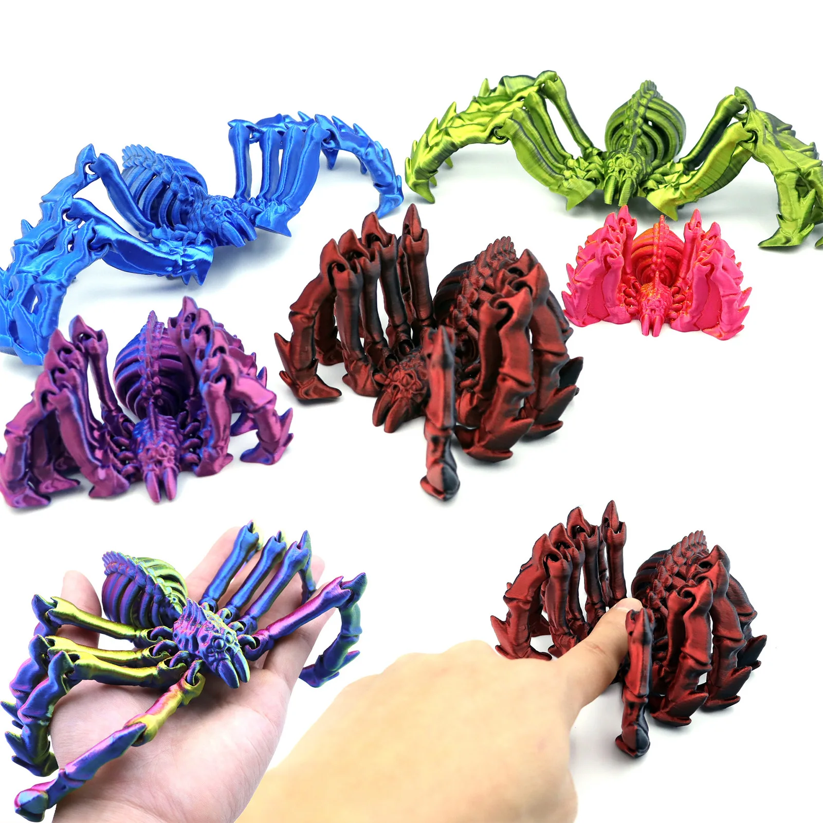 3D Printing Robot  Action Figure Unique Design Simulation Miniature Models for Kids Boys Girls Birthday Gifts