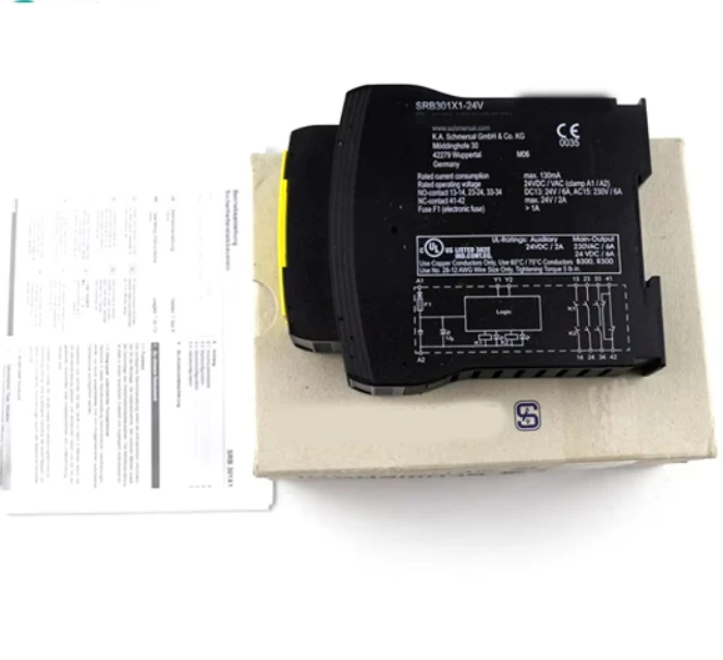 safety relay SRB-301X1 delivery period is about 8 weeks new original SRB-301X1
