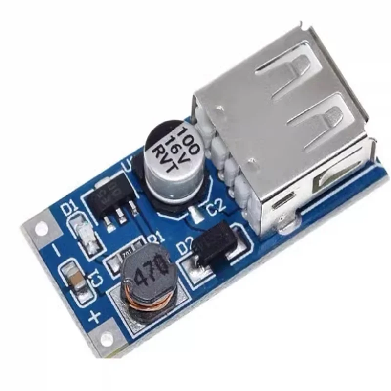 

DC-DC boost module (0.9V~5V) rises to 5V and 600MA