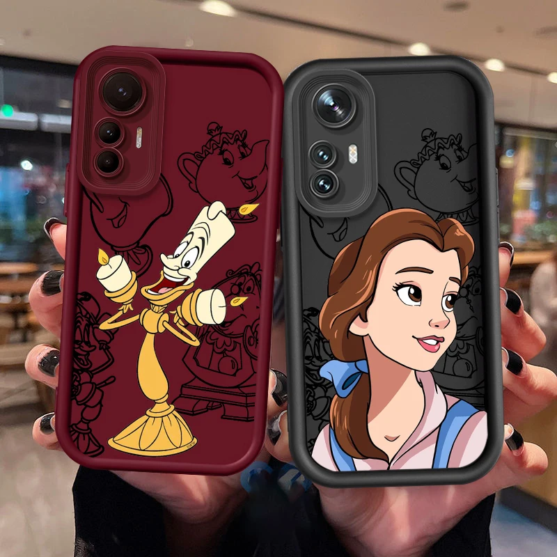 Disney Beauty And The Beast Cool Eye Ladder For Xiaomi MI 14 12T 11 Lite Poco M3 X5 X4 F5 F4 F3 F2 GT Pro 5G Funda Phone Case