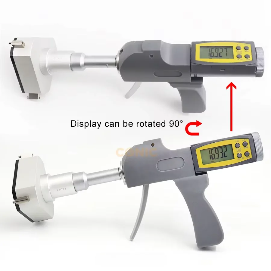 pistol grip digital three-point bore gauge Inside Micrometer 3 Point Internal Micrometer  87-100mm