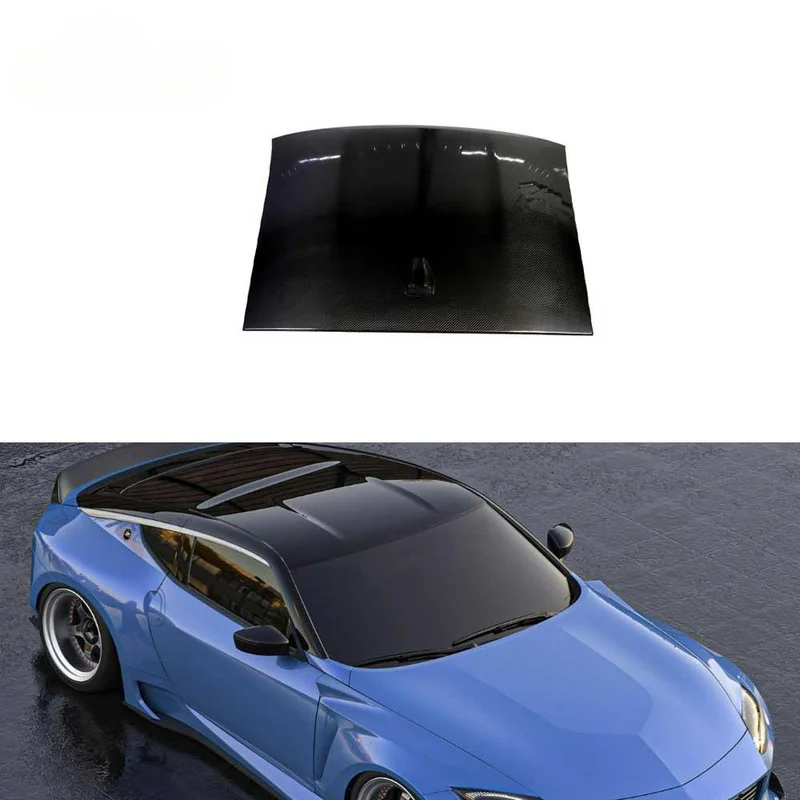 Hot selling Real Dry Carbon Fiber Roof Hood Fit 400Z 2023