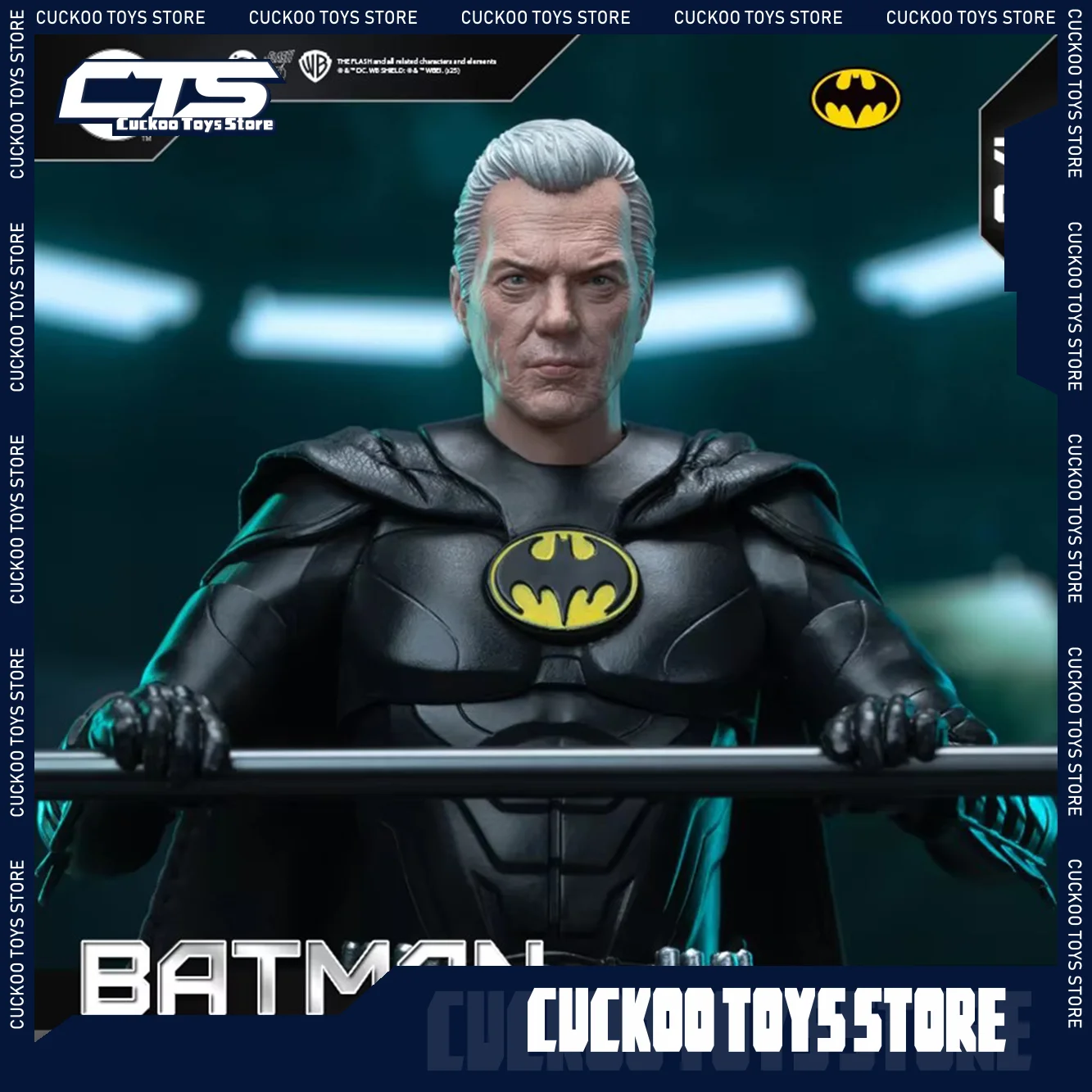 

Original FondJoy Keaton Batman Figure DC Justice League Action Figures Detective Comics 1/9 PVC Joint Movable Kid Toy Christmas