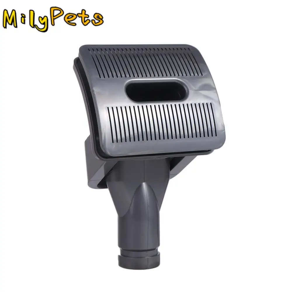 

Pet Hair Brush Plastic Pet Fur Hair Vacuum Groomer Grey Removable Pet Vacuum Cleaner Brush Pet Bed Brush Dogs