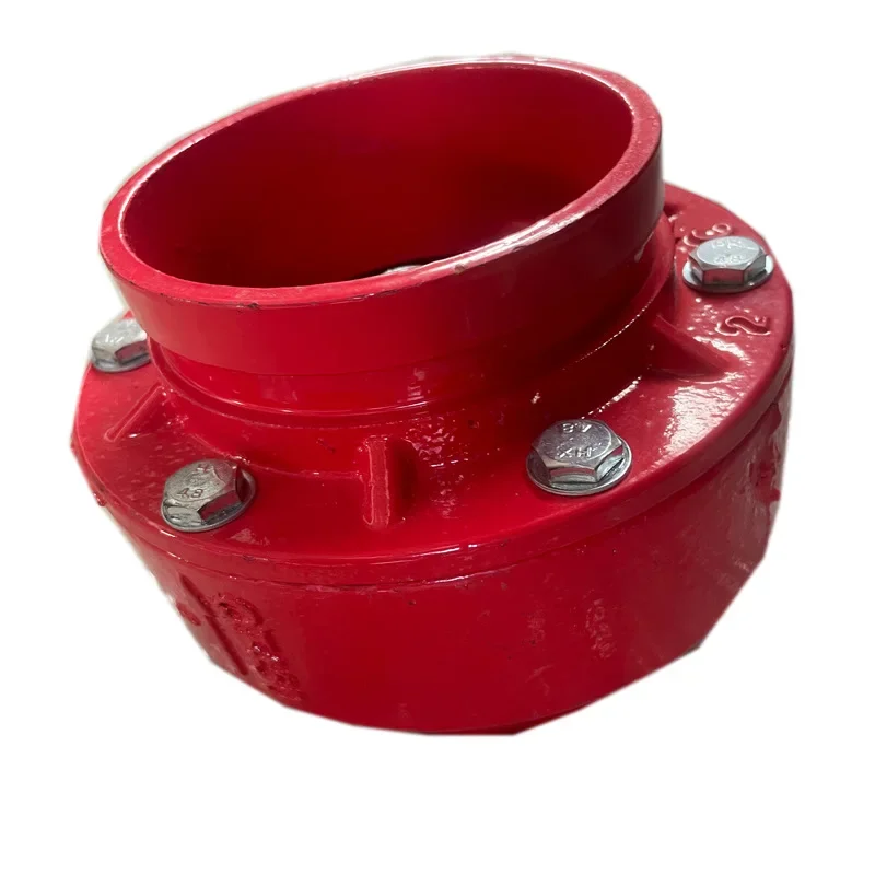 

Ductile iron groove check valve, muffler clamp fire DN100 slow closing type
