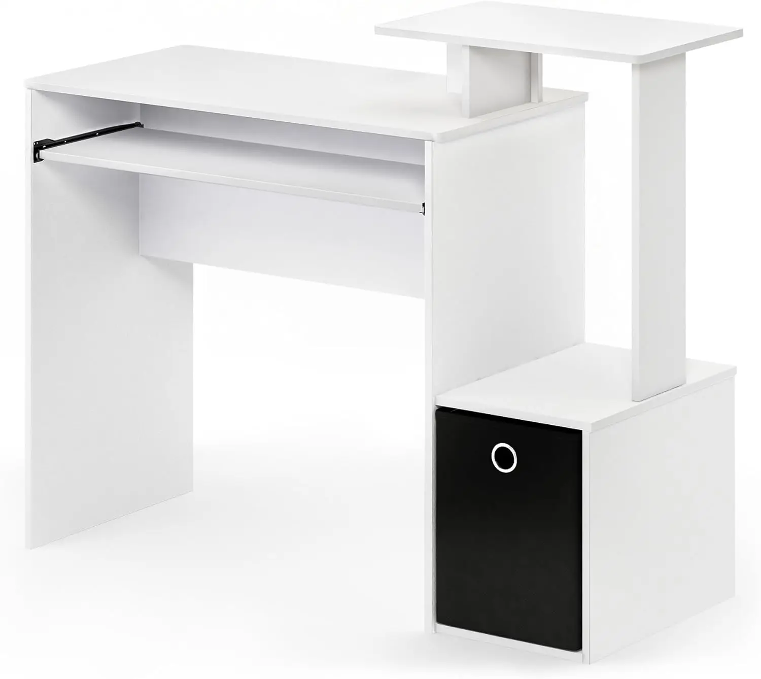 

Econ Multipurpose Home Office Computer Writing Desk, White/Black