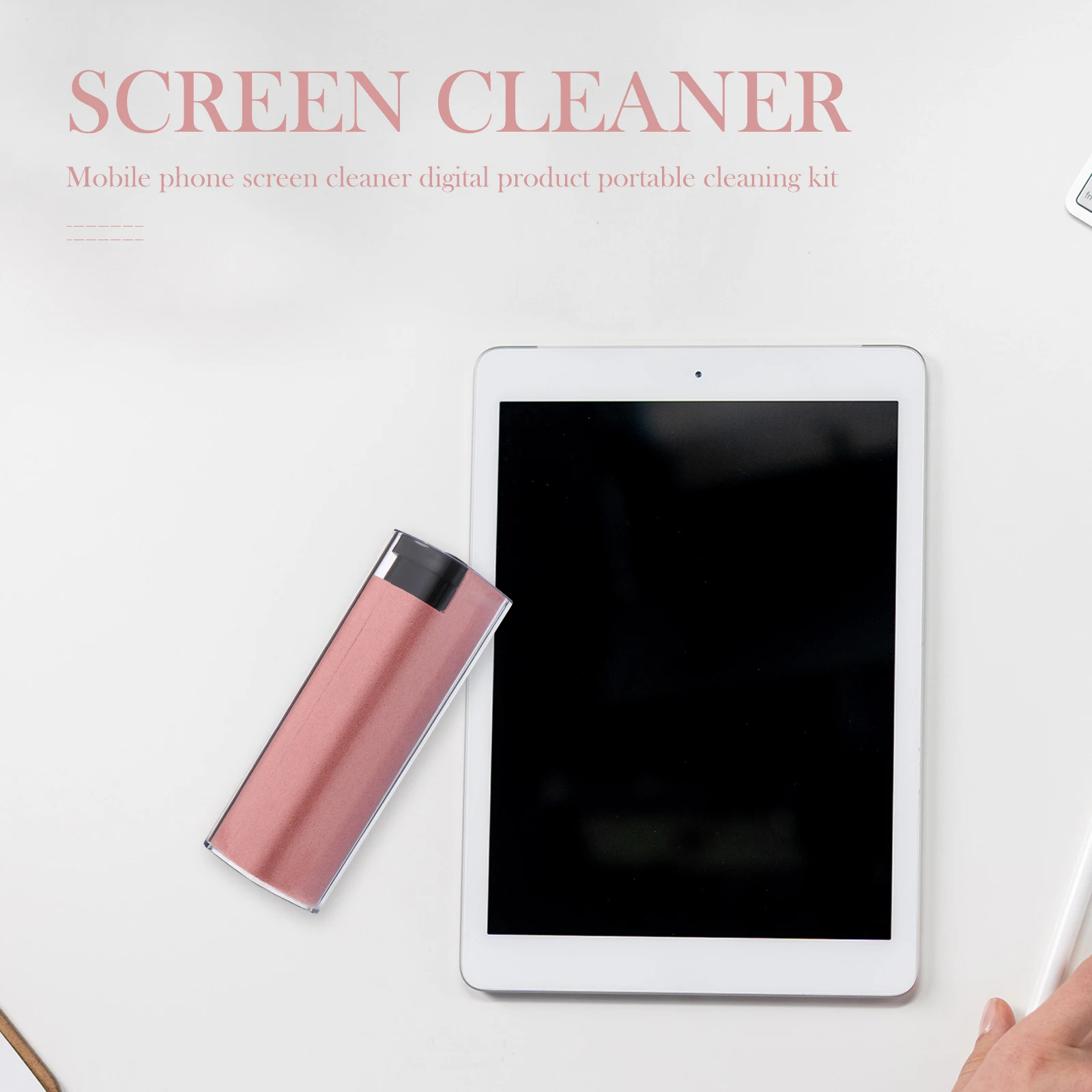 

2pcs For Eyeglasses Camera Lens Dust Fingerprint Oil Removal Portable Lipstick Size Fiber Cloth Included Fast Acting