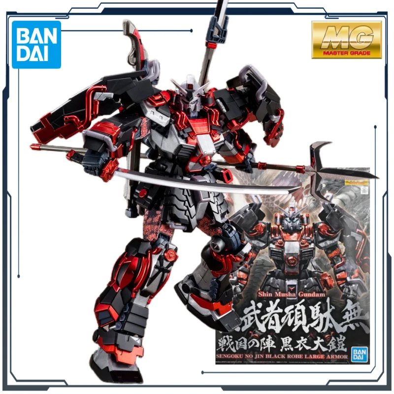 

BANDAI Original MG Web-exclusive Version Series SENGOKU NO JIN BLACK ROBE LARGE ARMOR 1/100 Assembly Model Toys Gifts for Boys