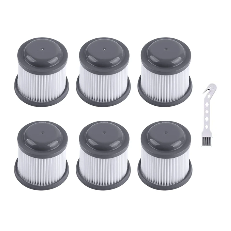 6 Pack PVF110 Vacuum Replacement Filters For  BDH2000PL Pivot Vacuum Filter,Compare To Part PVF110