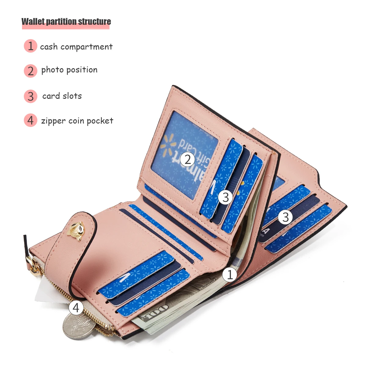 FOXER نساء موضة توقيع محفظة قصيرة 2025 جديد حرف واحد فقط حامل بطاقة الإناث سيدة محفظة صغيرة محفظة نسائية للعملات المعدنية كهدية