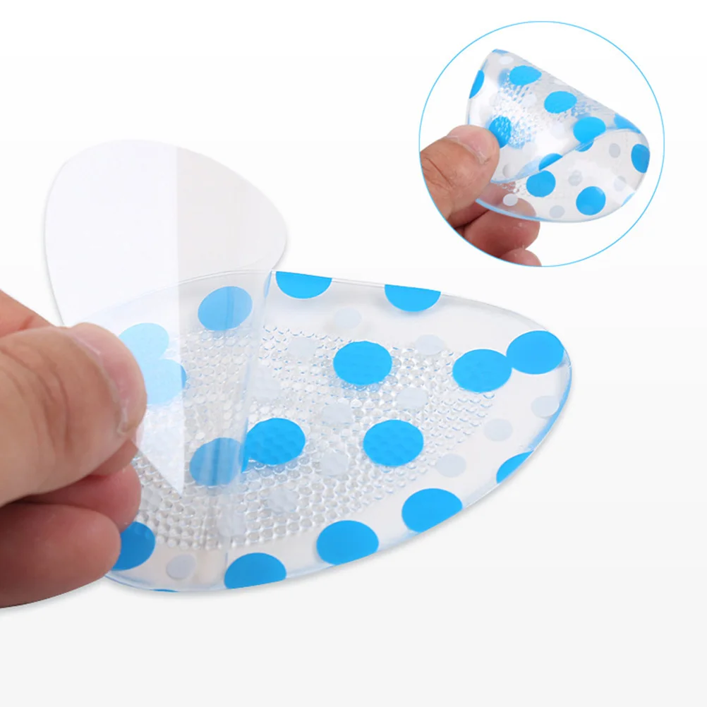 

3 Pair Forefoot Pads Gel Insoles High Heel Pad Self-adhesion Orthotics Cushion Shock Absorb Pressure Redistributes Metatarsal