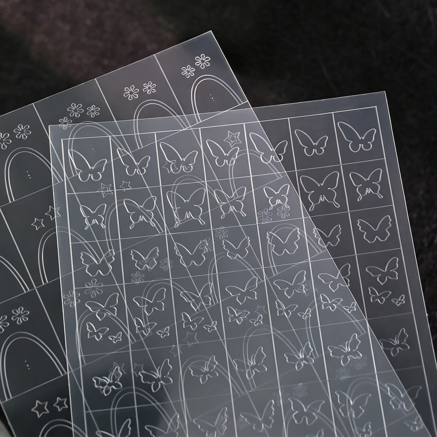 1 adet Oyuklu Tırnak Sanatı Sp - 3D Printing Template incelemesi ve fiyatı