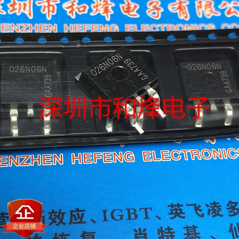 

Original 5pcs/ 026N06N IPB026N06N3G TO-263 60V 100A