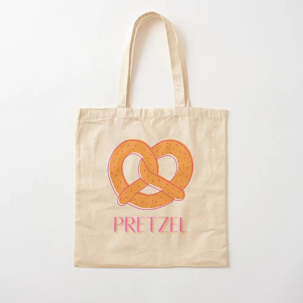 

Cafe pretzel Tote Bag shopper bags sacs de shopping Candy bags Custom bag Canvas Tote Bag