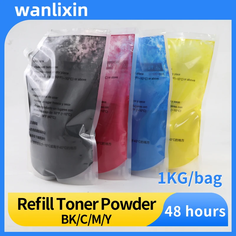 1KG/bag DC240 DC242Color Refill Toner Powder Compatible for Xerox 250 252 260 WC 7655 7665 7675 7755 7765 7775Color Toner Powder