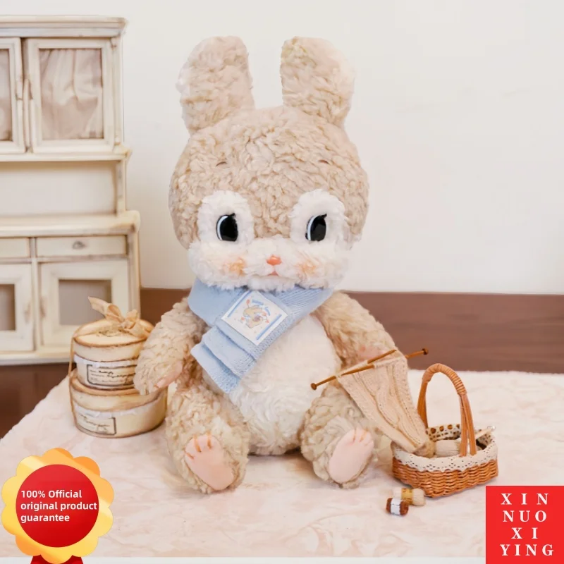 

Подлинные плюшевые игрушки Bobonuts Little Luna, успокаивающие куклы-кролики, 19 см, мягкие игрушки, комфортный компаньон для мам и младенцев