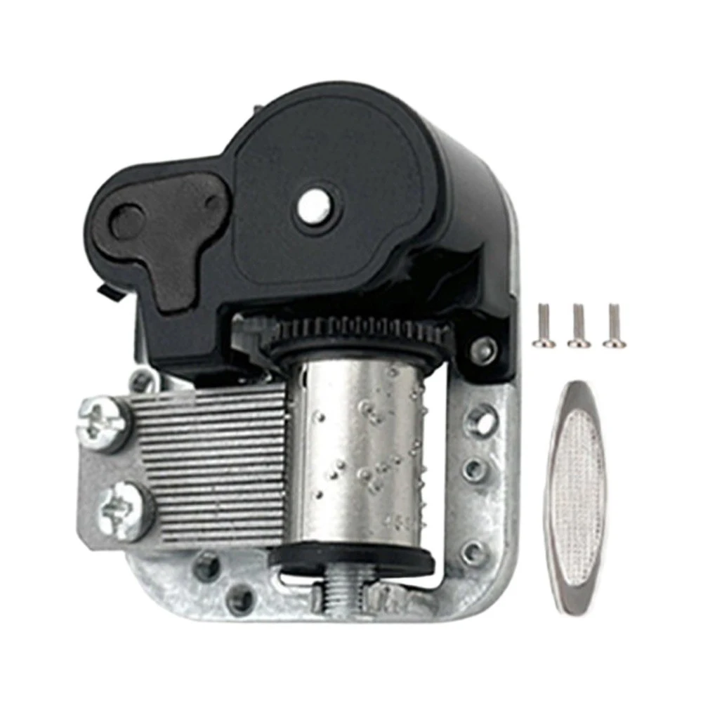 For 3d Printed Piano Shell Compatible Winding Kit K014 K015 with Metal Music Box Mechanism and Complete Assembly Fasteners
