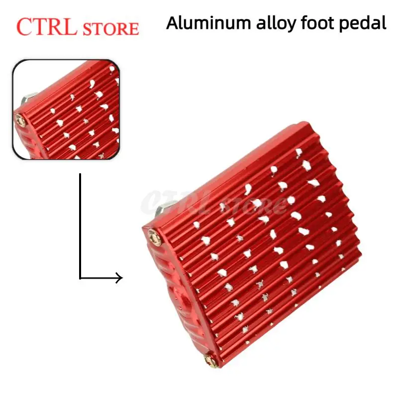 Three-wheeled motorcycle pedal modification accessories, brake pedal anti-skid pedal universal aluminum alloy brake cover