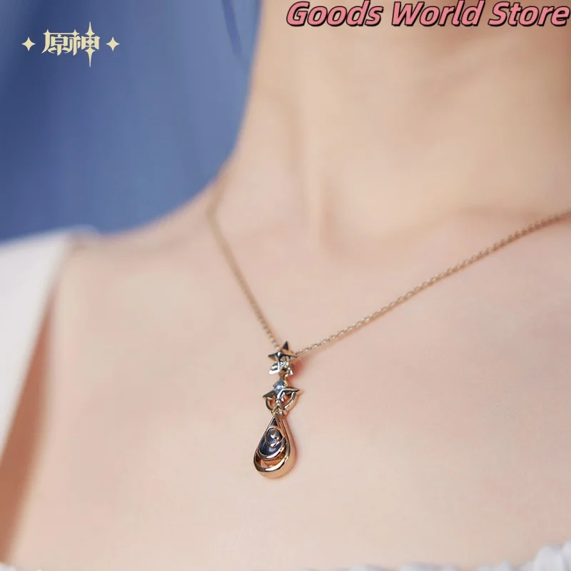 

В наличии Furina ожерелье браслет оригинальный товар игры Genshin Impact Furina косплей костюм аксессуары аниме подарок на Хэллоуин