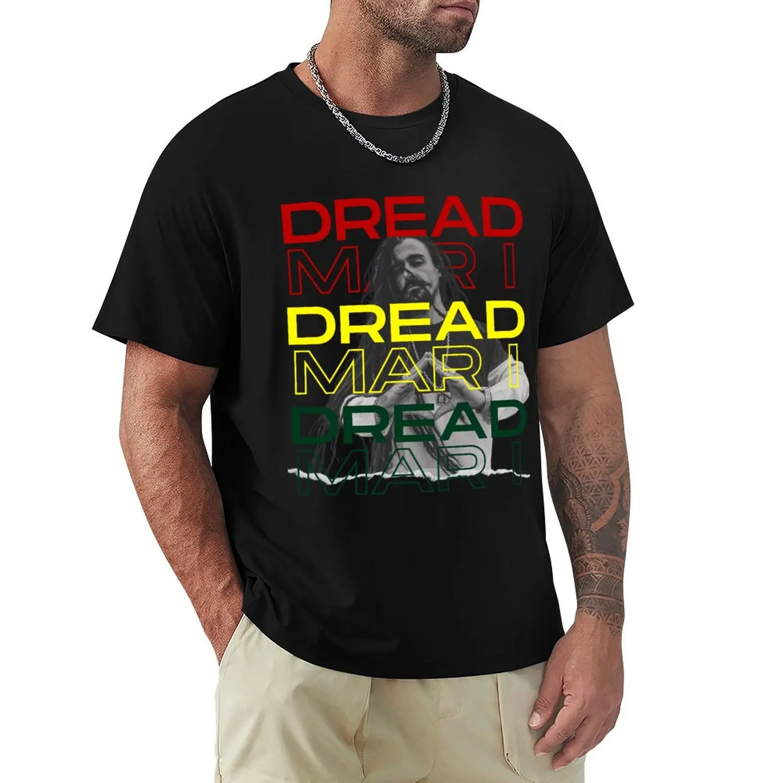

Dread Mar I - Reggae Music T-Shirt oversized t shirt luxury t-shirt anime Short sleeve tee men