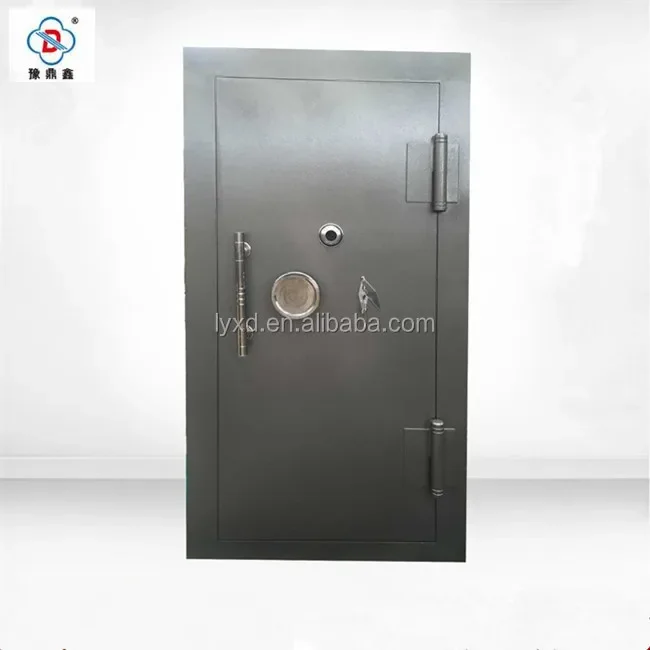 Customized High Quality Metal Bank Security Door Safe Steel Vault Door