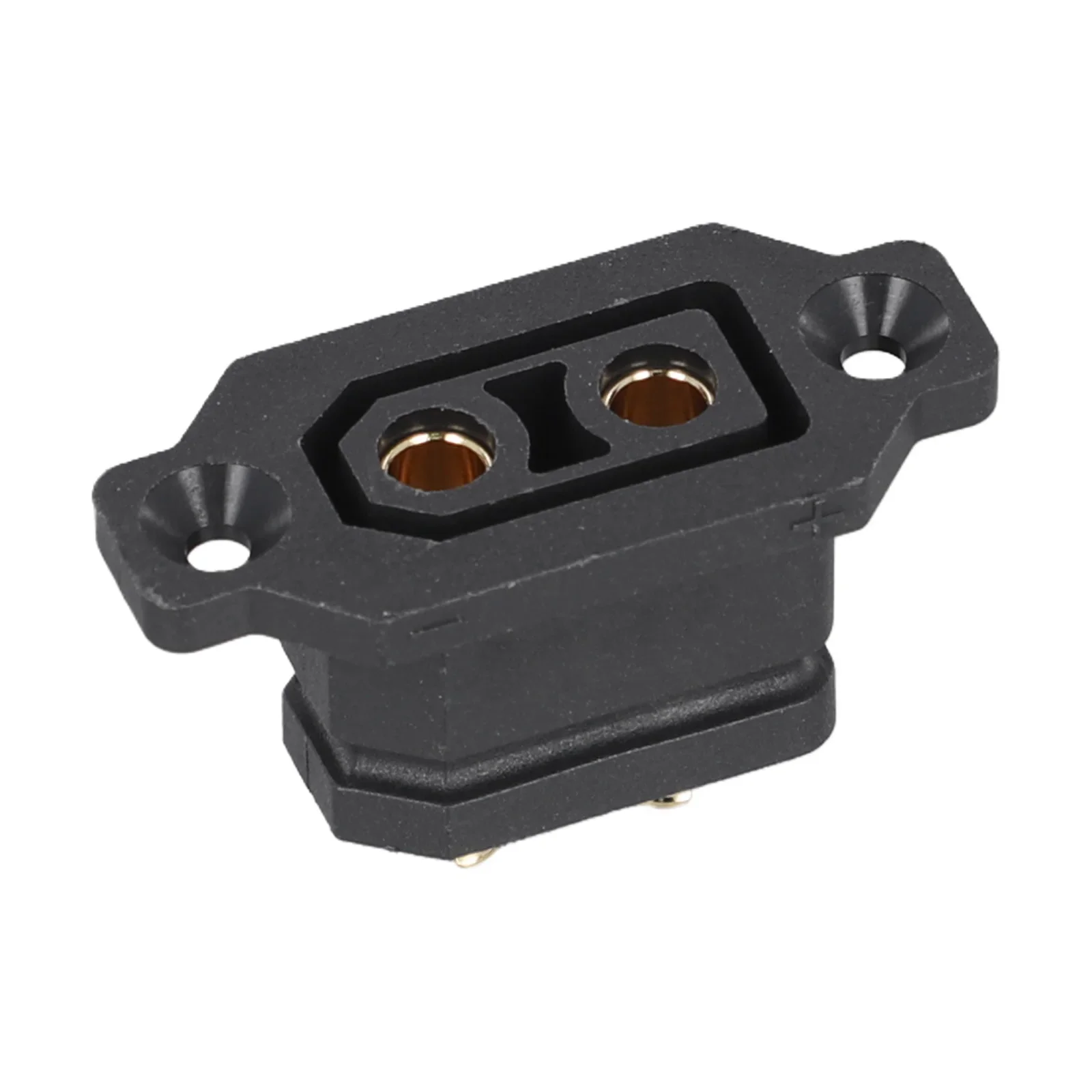 XT90E Lithium Battery Charging Port Plug Fixed Base Electric Vehicle Connector for EV Models Long lasting Performance