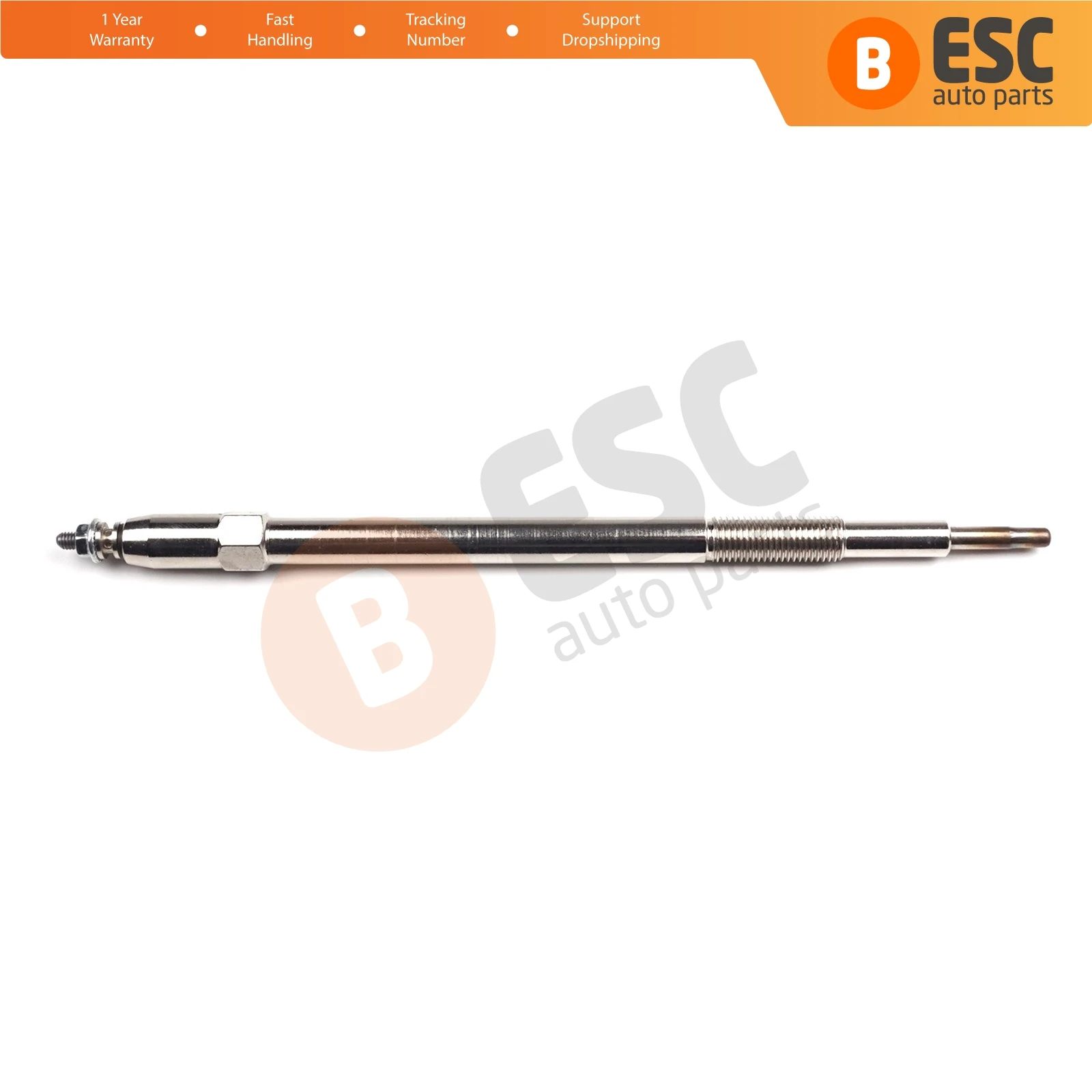 

ESC Auto Parts EGP86 1 Piece Heater Glow Plug 11 Volt 11065-2W202, 7701058142 for Nissan Renault Master Ship From Turkey