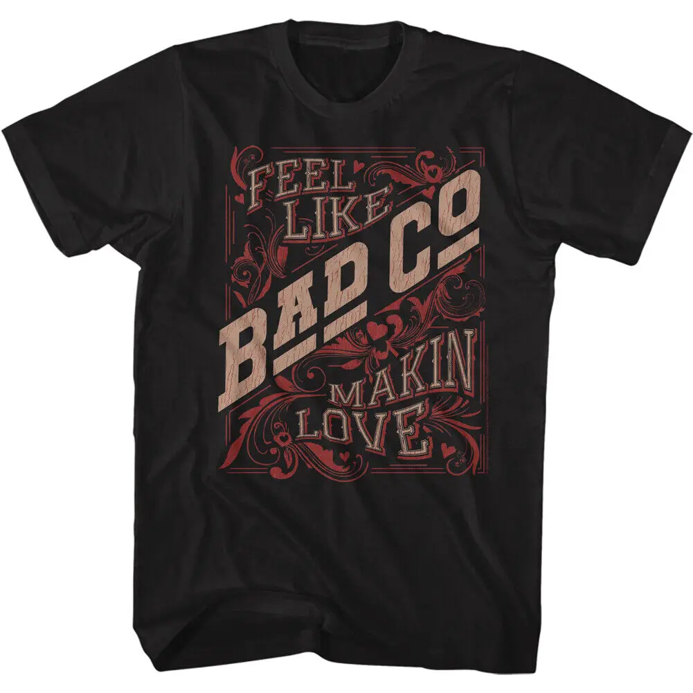 Bad Company Feel Like Makin Love Men's T Shirt Official Band Merch