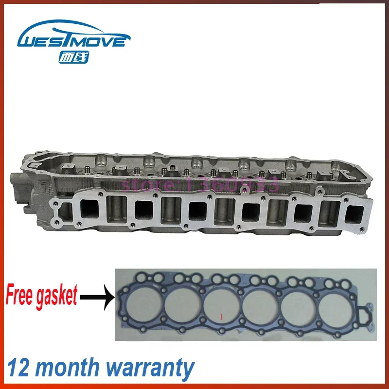 cylinder head for Nissan Patrol GR Forklift Safari 4478CC 4.5L Petrol L6 12V 1992- ENGINE : TB45 11041-VC000 11041-VB500