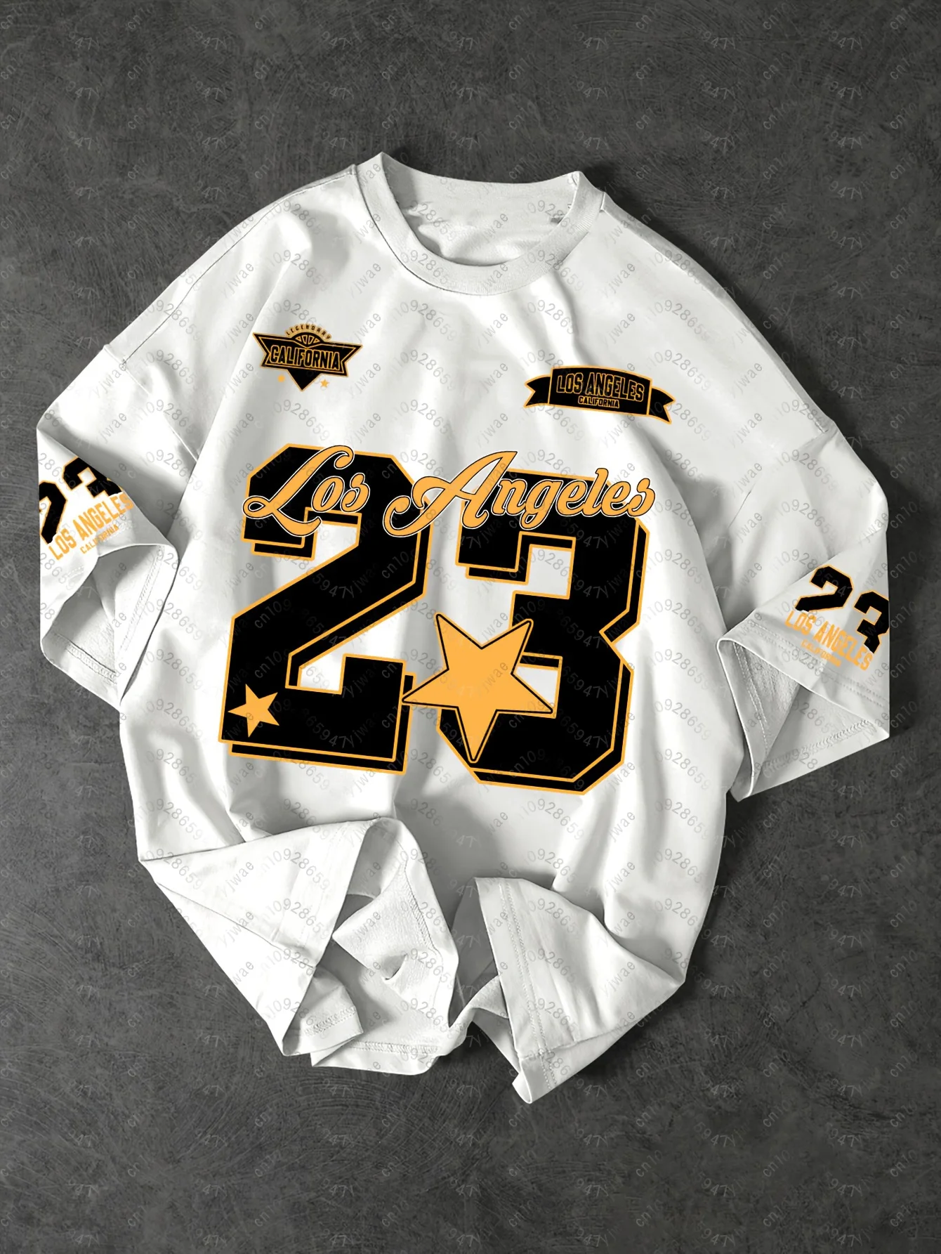 الرجال قميص رياضي لوس أنجلوس رقم 23 طباعة تي شيرتات قصيرة الاكمام الصيف الجرافيك تي شيرت الفانيلة حجم كبير المرأة تي شيرت رياضي بلايز #5