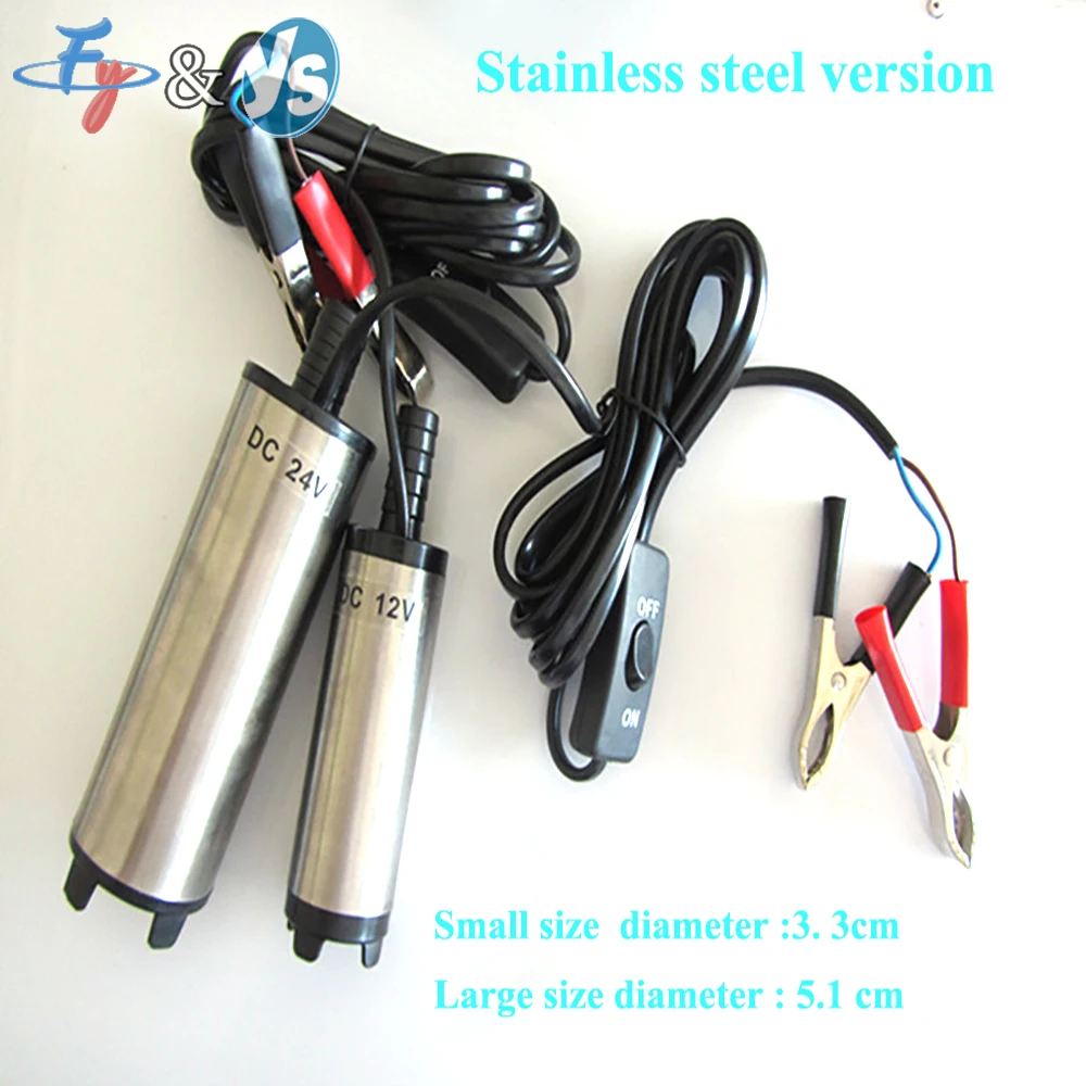 12V Electric Fuel Transfer Pump 12L/min, Diesel Oil Water Pump with Switch for Car Boat Truck Marine Use