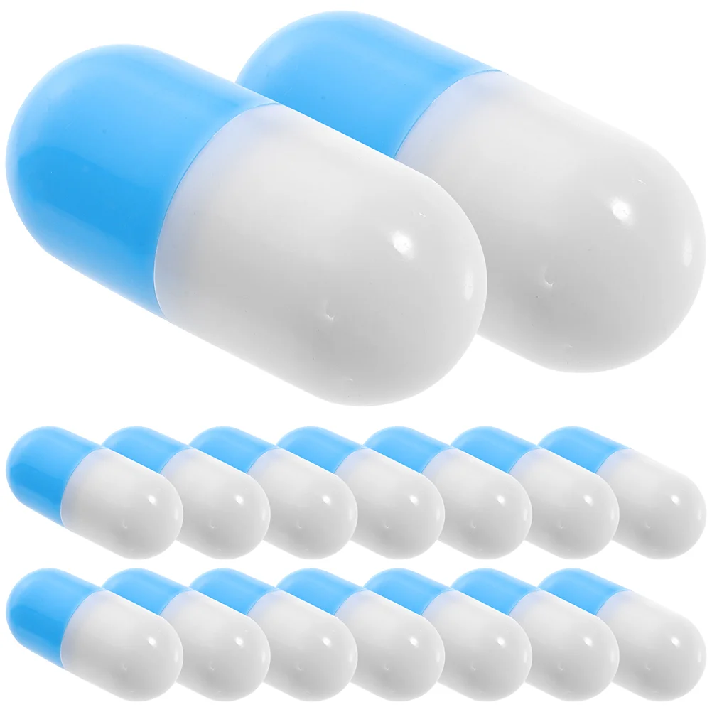 30 Pcs Simulation Capsule Toy Capsules for Toddlers 1-3 Kids Pretend Toys Pill Child