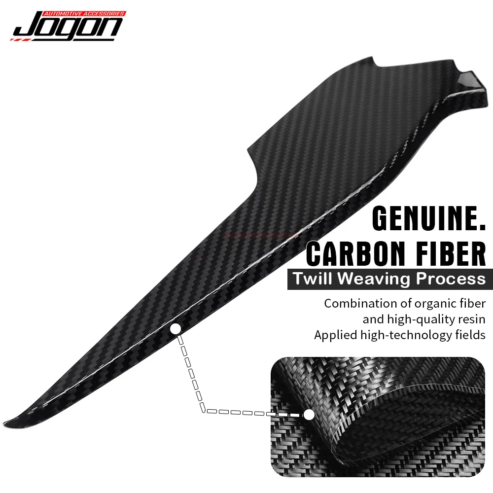 Real Carbon Fiber Center Console Gear Shifter Passenger Side Panel Trim For Acura Integra Type S A-Spec 2022-25 Car Accessories