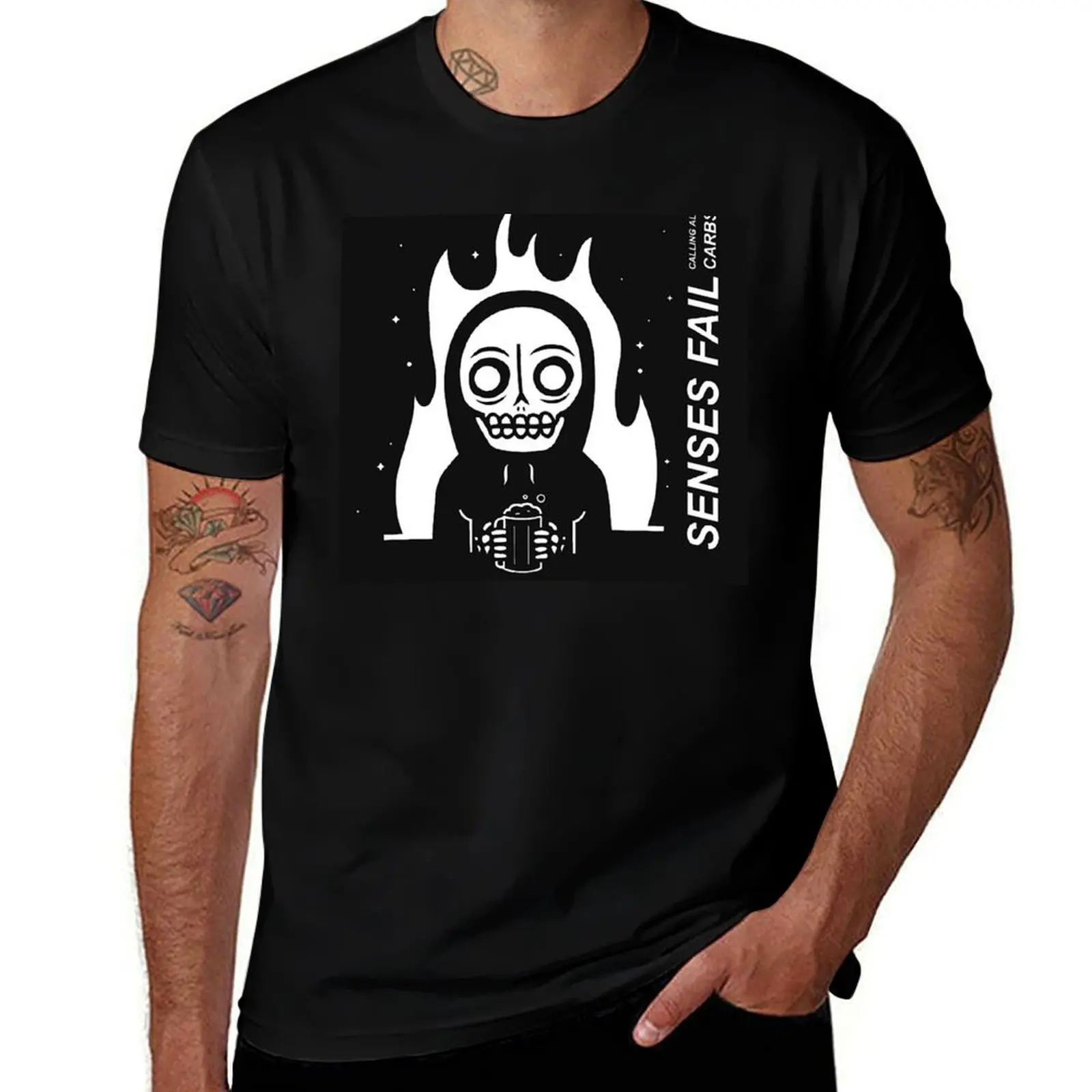 

senses fail T-Shirt cotton tshirt 100% cotton t shirt pack T-Shirt